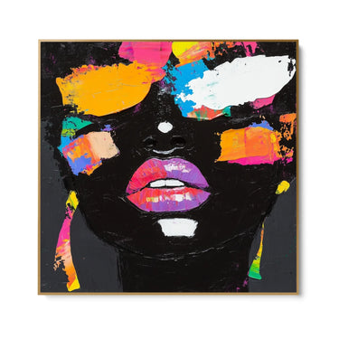 Quadro Stampa su Tela Colori Ribelli - CupidoDesign