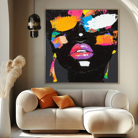 Quadro Stampa su Tela Colori Ribelli - CupidoDesign