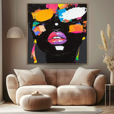 Quadro Stampa su Tela Colori Ribelli - CupidoDesign