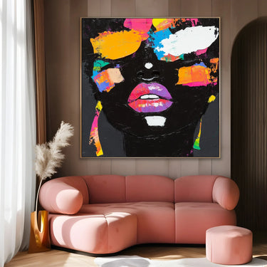 Quadro Stampa su Tela Colori Ribelli - CupidoDesign