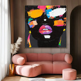Quadro Stampa su Tela Colori Ribelli - CupidoDesign