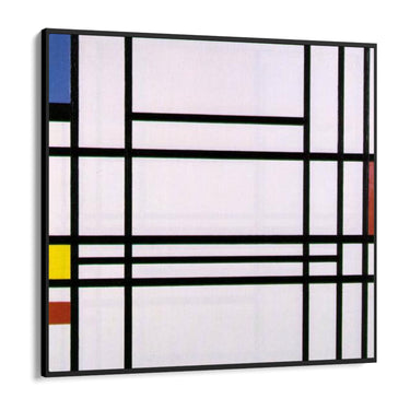 Quadro Stampa su Tela Composition N.10, Piet Mondrian - CupidoDesign