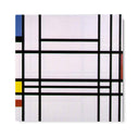 Quadro Stampa su Tela Composition N.10, Piet Mondrian - CupidoDesign