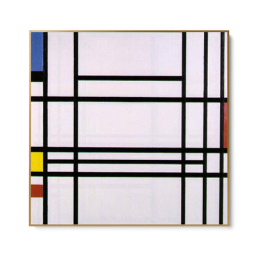 Quadro Stampa su Tela Composition N.10, Piet Mondrian - CupidoDesign
