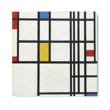 Quadro Stampa su Tela Composizione N. 12, Piet Mondrian - CupidoDesign