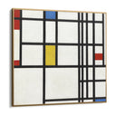 Quadro Stampa su Tela Composizione N. 12, Piet Mondrian - CupidoDesign