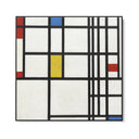 Quadro Stampa su Tela Composizione N. 12, Piet Mondrian - CupidoDesign