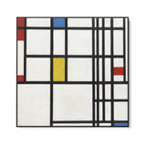 Quadro Stampa su Tela Composizione N. 12, Piet Mondrian - CupidoDesign