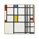 Quadro Stampa su Tela Composizione N. 12, Piet Mondrian - CupidoDesign