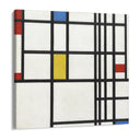 Quadro Stampa su Tela Composizione N. 12, Piet Mondrian - CupidoDesign