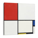 Quadro Stampa su Tela Composizione N. III con Rosso, Blu, Giallo E Nero, Piet Mondrian - CupidoDesign