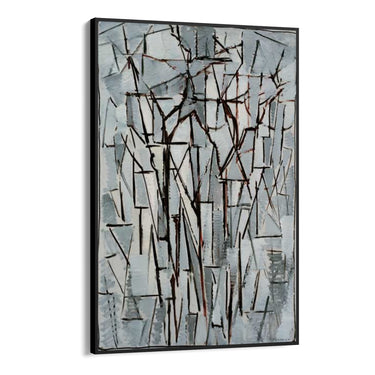 Quadro Stampa su Tela Composizione alberi II, Piet Mondrian - CupidoDesign