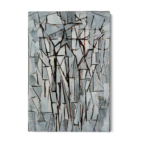 Quadro Stampa su Tela Composizione alberi II, Piet Mondrian - CupidoDesign
