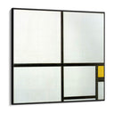 Quadro Stampa su Tela Composizione con Giallo, Piet Mondrian - CupidoDesign