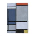 Quadro Stampa su Tela Composizione con rosso, blu, nero, giallo e grigio, Piet Mondrian - CupidoDesign