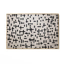 Quadro Stampa su Tela Composizione in Linea, Piet Mondrian - CupidoDesign