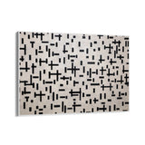 Quadro Stampa su Tela Composizione in Linea, Piet Mondrian - CupidoDesign
