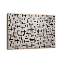 Quadro Stampa su Tela Composizione in Linea, Piet Mondrian - CupidoDesign