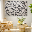 Quadro Stampa su Tela Composizione in Linea, Piet Mondrian - CupidoDesign