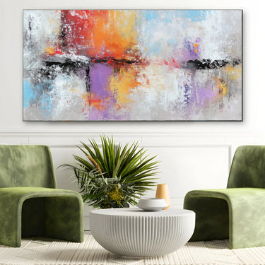Quadro Stampa su Tela Confine Ardente - CupidoDesign