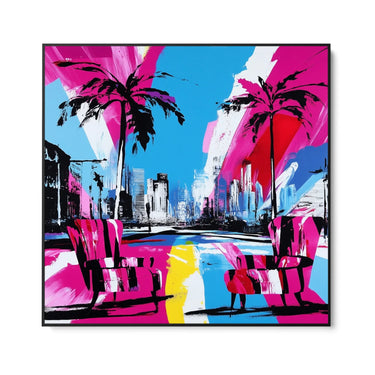 Quadro Stampa su Tela Confusione Pop - CupidoDesign