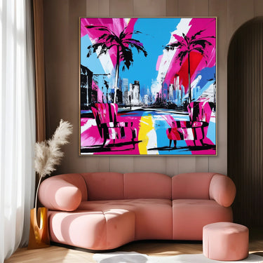 Quadro Stampa su Tela Confusione Pop - CupidoDesign