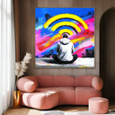 Quadro Stampa su Tela Connected - CupidoDesign