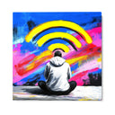 Quadro Stampa su Tela Connected - CupidoDesign
