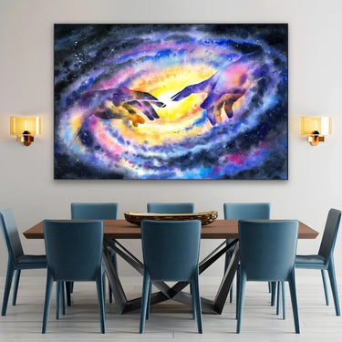 Quadro Stampa su Tela Connessione Divina - CupidoDesign
