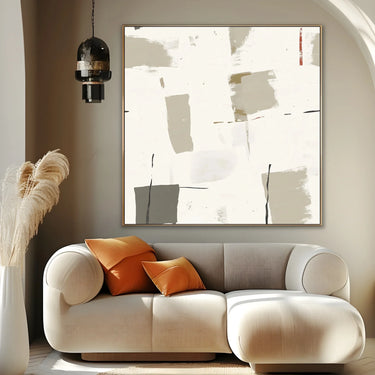 Quadro Stampa su Tela Contrasto Felice - CupidoDesign