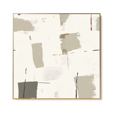 Quadro Stampa su Tela Contrasto Felice - CupidoDesign