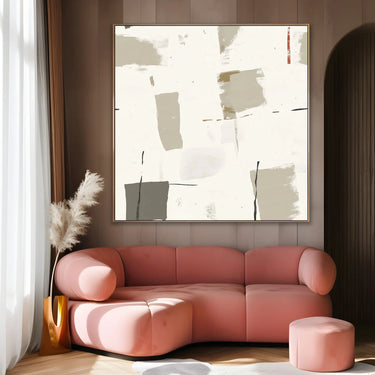 Quadro Stampa su Tela Contrasto Felice - CupidoDesign