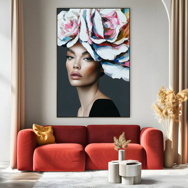 Quadro Stampa su Tela Contrasto Fermo - CupidoDesign