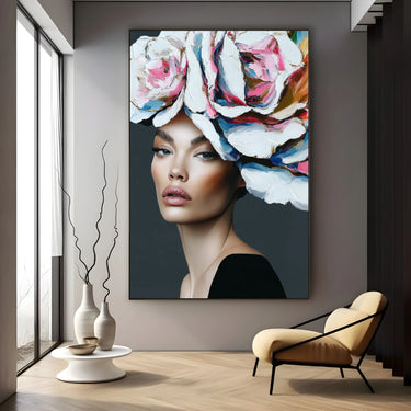 Quadro Stampa su Tela Contrasto Fermo - CupidoDesign