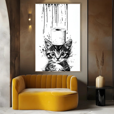 Quadro Stampa su Tela Corona Quotidiana - CupidoDesign