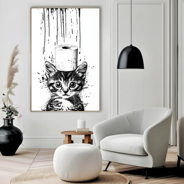 Quadro Stampa su Tela Corona Quotidiana - CupidoDesign