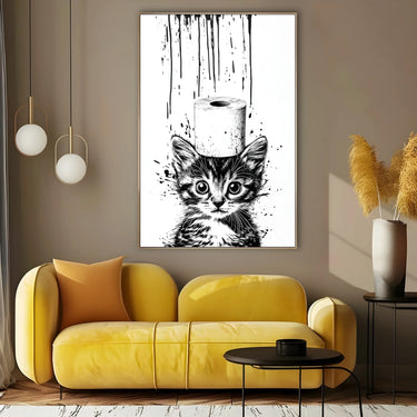 Quadro Stampa su Tela Corona Quotidiana - CupidoDesign