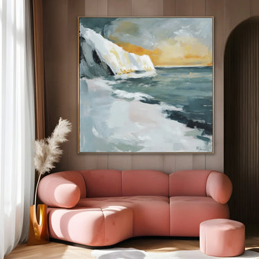 Quadro Stampa su Tela Costa Bianca - CupidoDesign