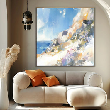 Quadro Stampa su Tela Costa Luminosa - CupidoDesign