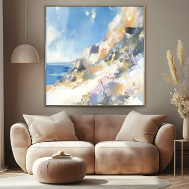 Quadro Stampa su Tela Costa Luminosa - CupidoDesign