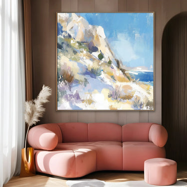 Quadro Stampa su Tela Costa Serena - CupidoDesign