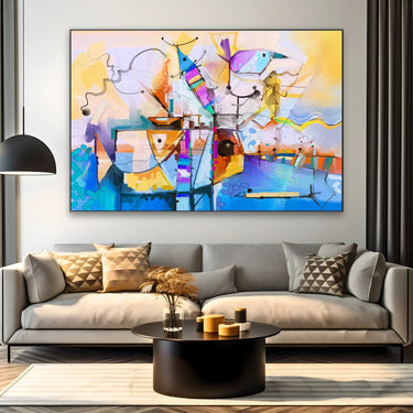 Quadro Stampa su Tela Costellazioni Urbane - CupidoDesign