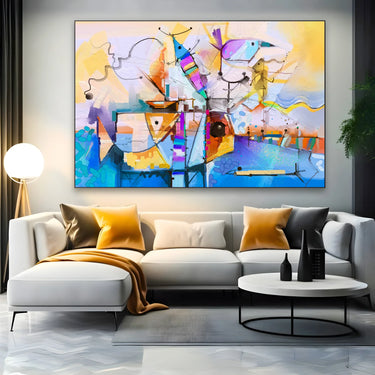 Quadro Stampa su Tela Costellazioni Urbane - CupidoDesign