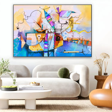 Quadro Stampa su Tela Costellazioni Urbane - CupidoDesign