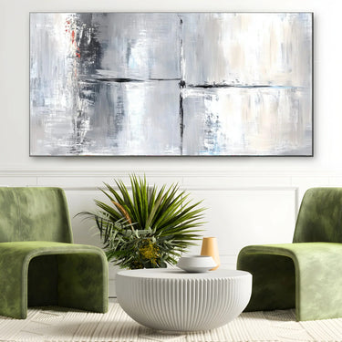 Quadro Stampa su Tela Croce Bianca - CupidoDesign