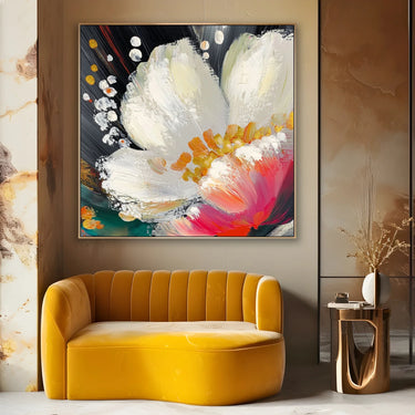 Quadro Stampa su Tela Cuore Dorato - CupidoDesign