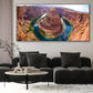 Quadro Stampa su Tela Curve del Tempo, Arizona - CupidoDesign