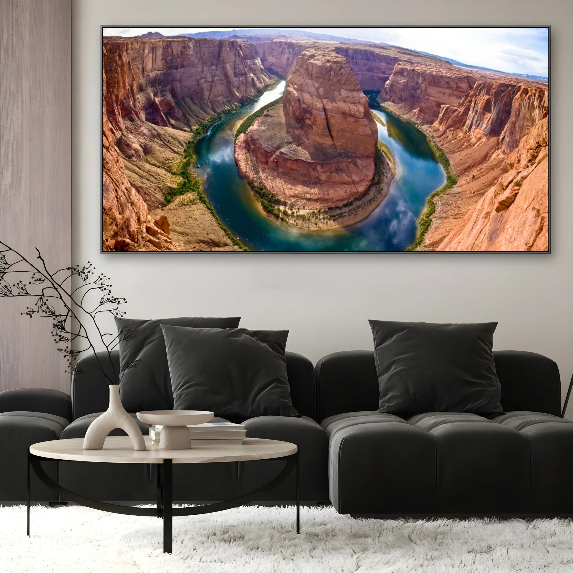 Quadro Stampa su Tela Curve del Tempo, Arizona - CupidoDesign
