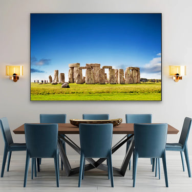 Quadro Stampa su Tela Custodi del tempo, Stonehenge - CupidoDesign