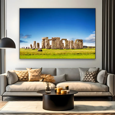 Quadro Stampa su Tela Custodi del tempo, Stonehenge - CupidoDesign
